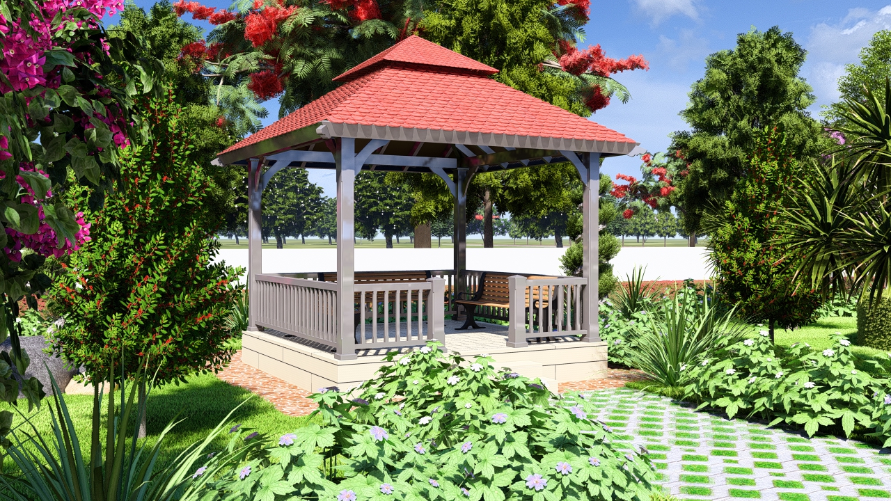 Garden landscape